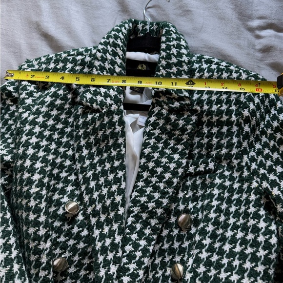 HOUSE OF HARLOW 1960 TWEED BLAZER SZ L - Picture 10 of 11